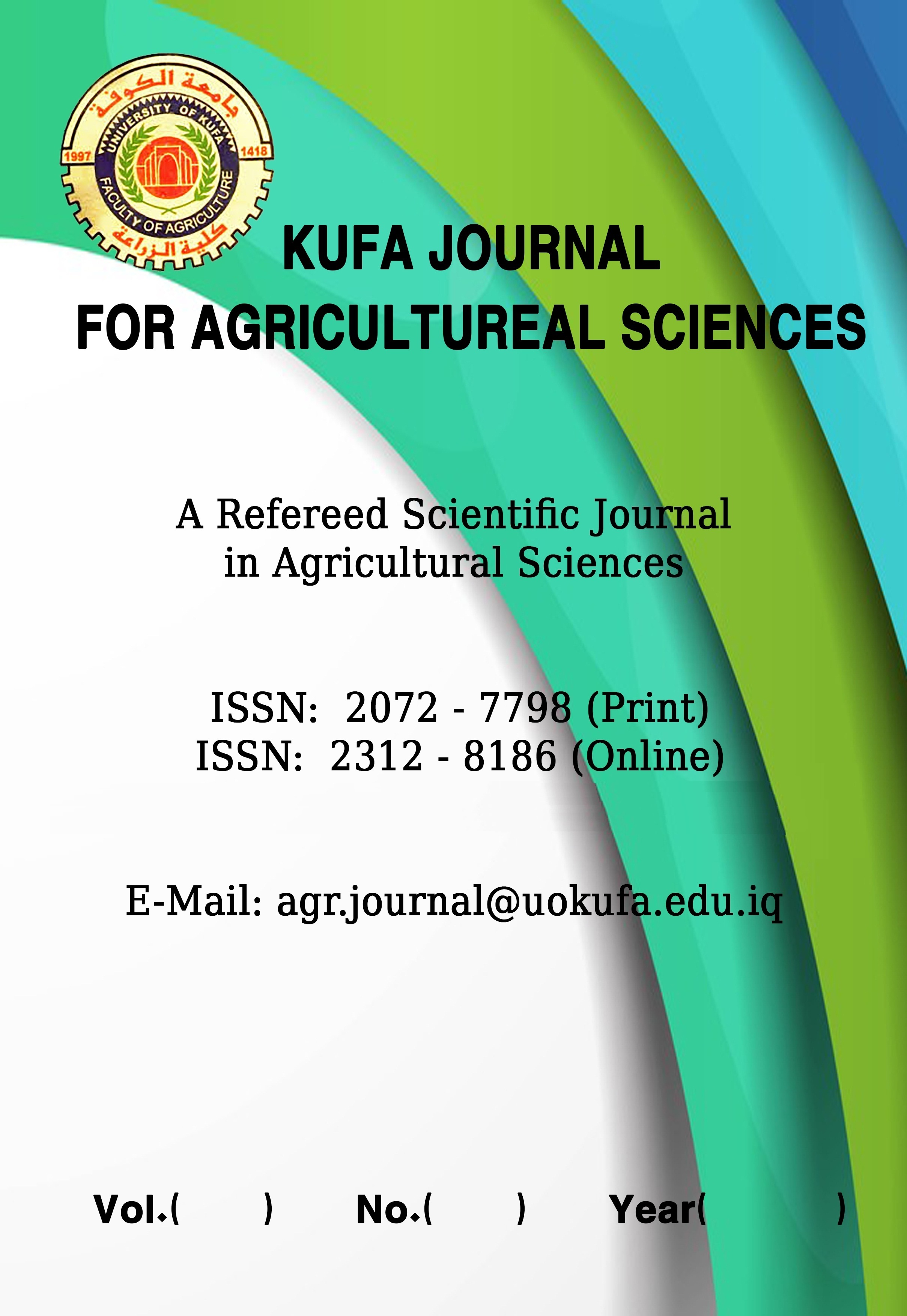 					View Vol. 14 No. 2 (2022): Kufa Journal For Agricultural Sciences
				