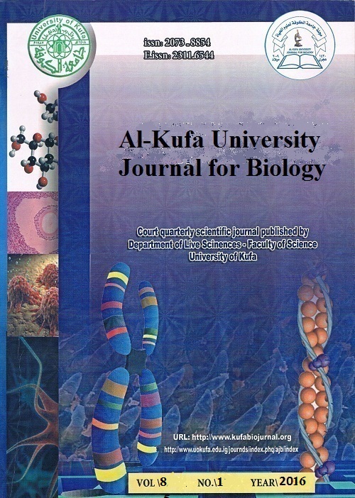 					View Vol. 8 No. 1 (2016): Al-Kufa University Journal for Biology 
				