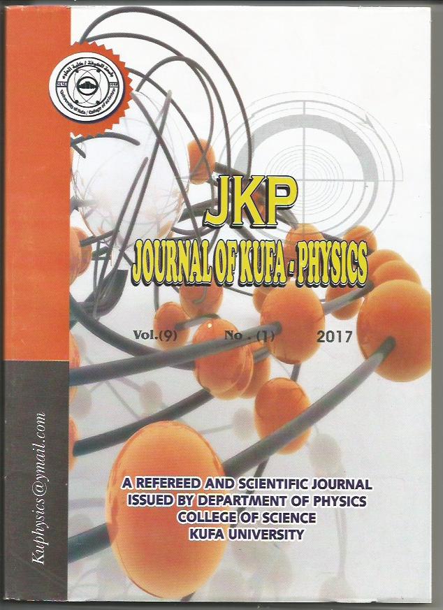 					View Vol. 9 No. 1 (2017): Journal of Kufa Physics
				