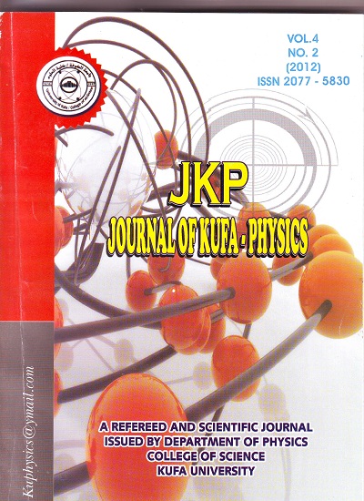 					View Vol. 4 No. 2 (2012): Journal of Kufa - Physics
				