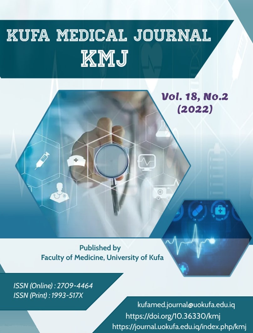 					View Vol. 18 No. 2 (2022): Kufa Medical Journal - December - 2022
				