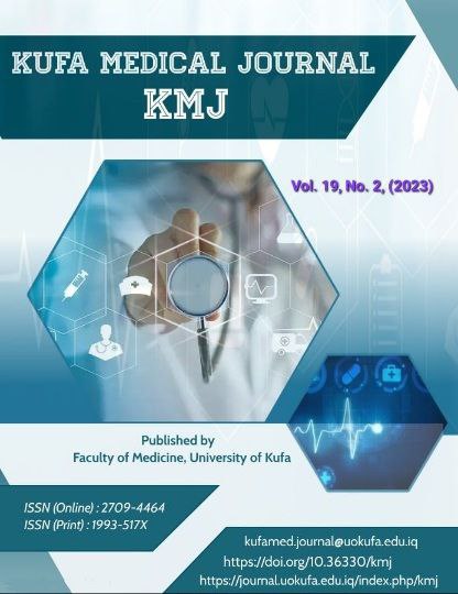					View Vol. 19 No. 2 (2023): Kufa Medical Journal - December- 2023
				